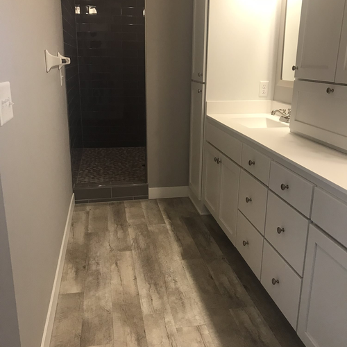 Grand Design Floors Vinyl Installation Photo
