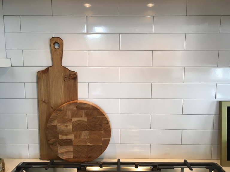 Tile Backsplash In A Kitchen