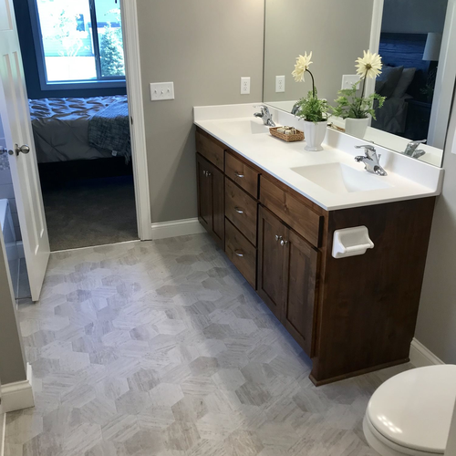 Grand Design Floors Vinyl Installation Photo