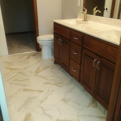 Grand Design Floors Vinyl Installation Photo