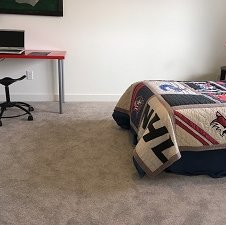 Carpeted Bedroom Flooring Installation by Grand Design Floors in Maple Grove, MN